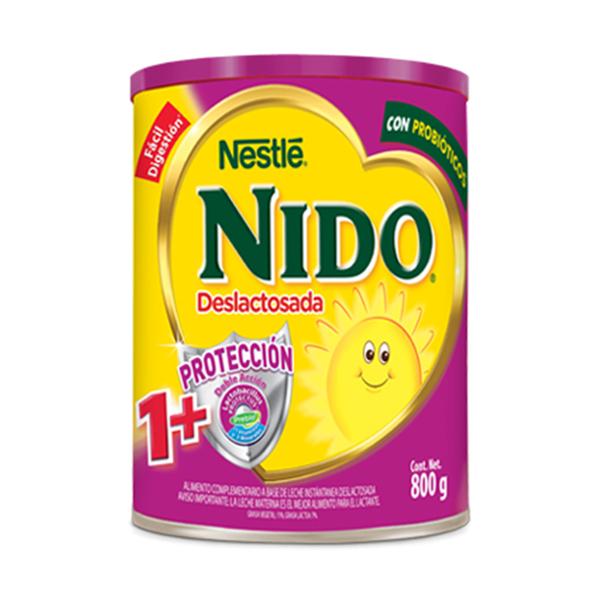 NIDO 1+ DESLACTOSADA 800GR